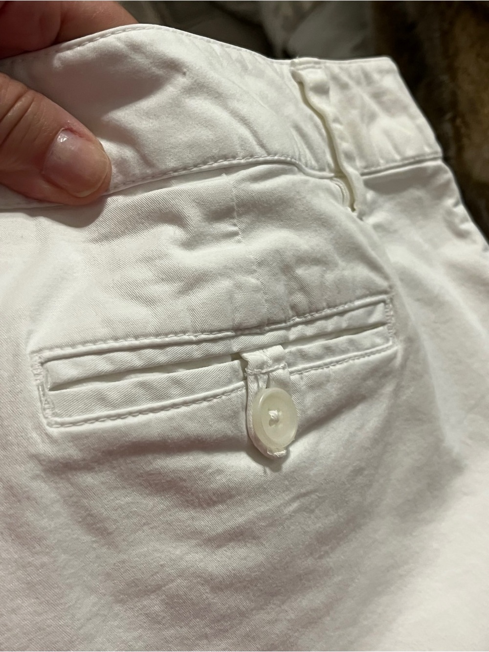 Women’s Mossimo Supply Co. White shorts size 12 11” inseam Bermuda - Picture 6 of 8